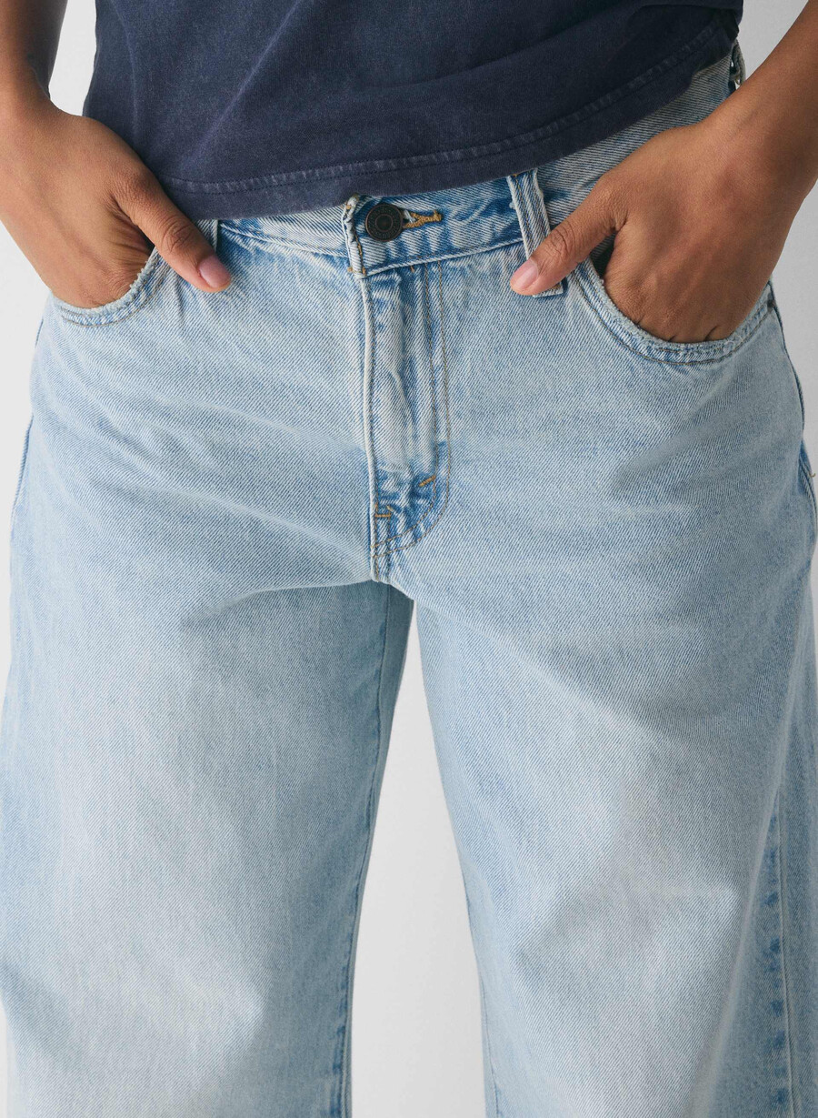 levis baggy dad jeans fan flare