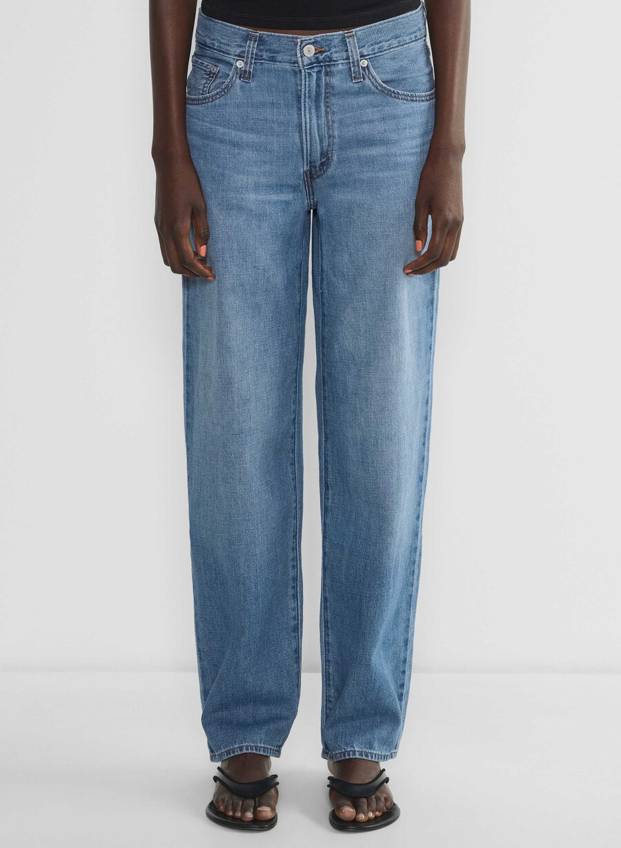 levis baggy dad jeans mit schwerem karomuster