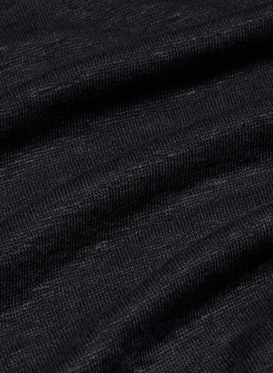 loom linen quay t-shirt schwarz