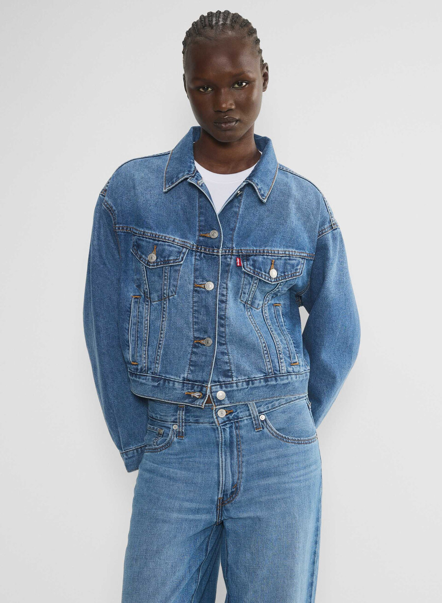 levis shrunken 90s trucker jacket cool city whip