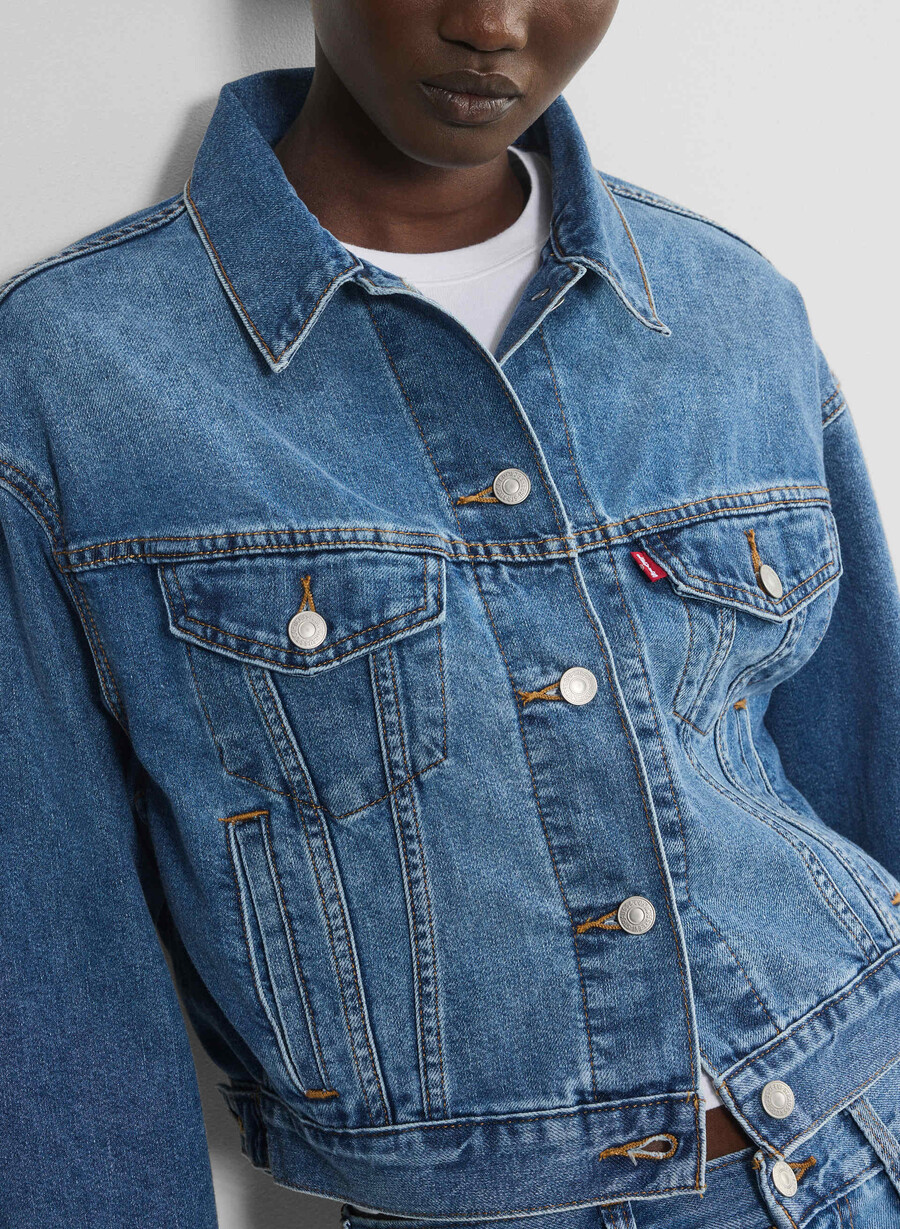 levis shrunken 90s trucker jacket cool city whip