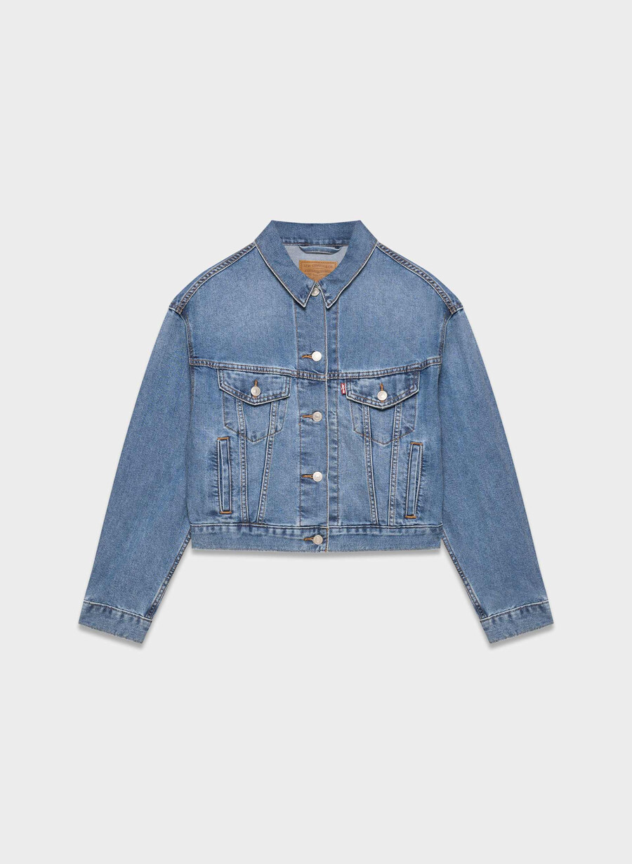 levis shrunken 90s trucker jacket cool city whip