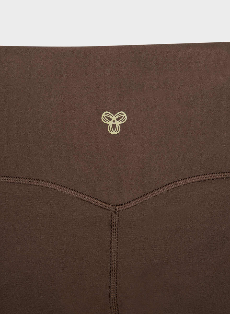 butter cheeky hi-rise flare leggings 32 rich mocha brown