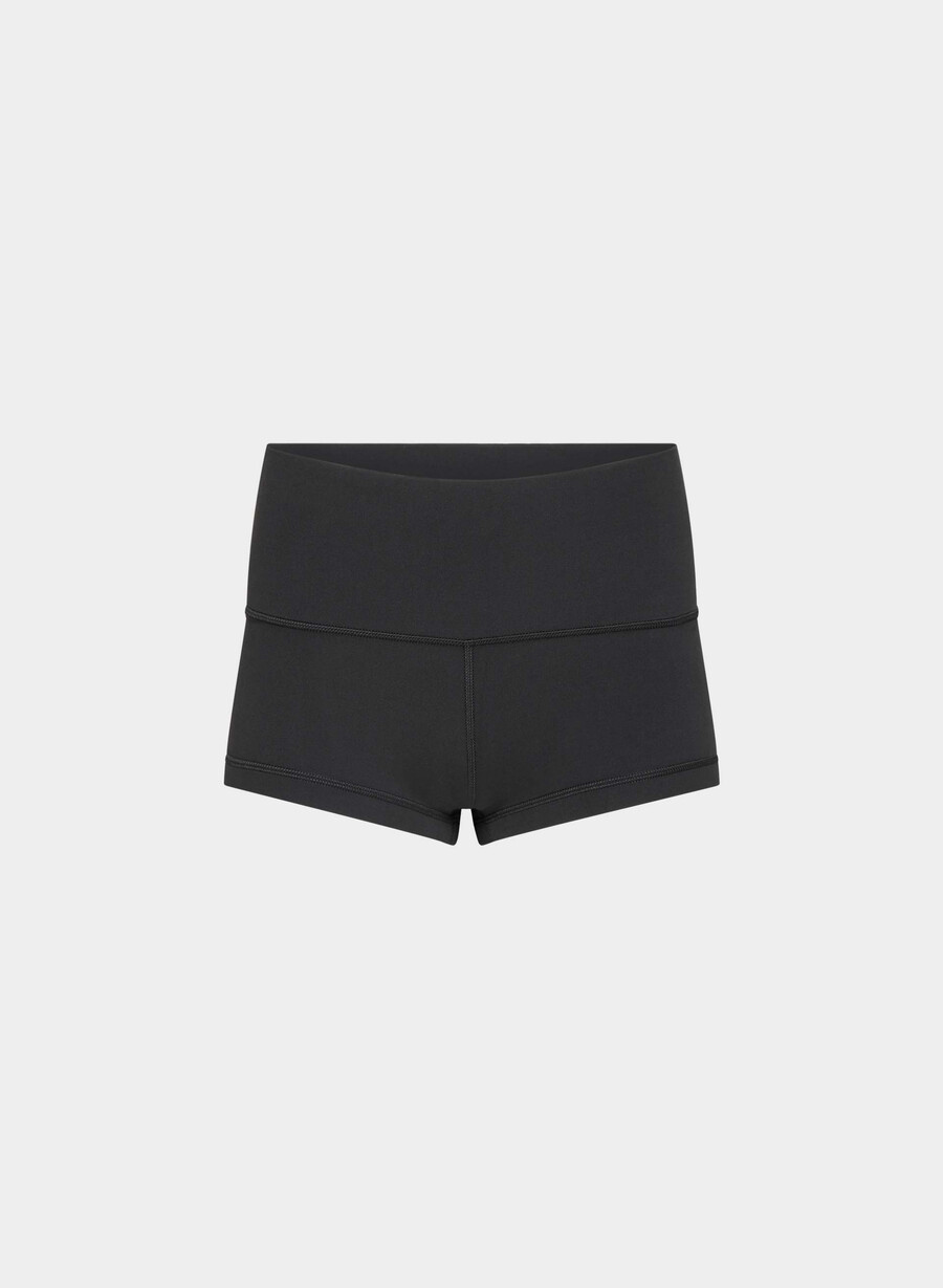 butter cheeky hi-rise 15 short black