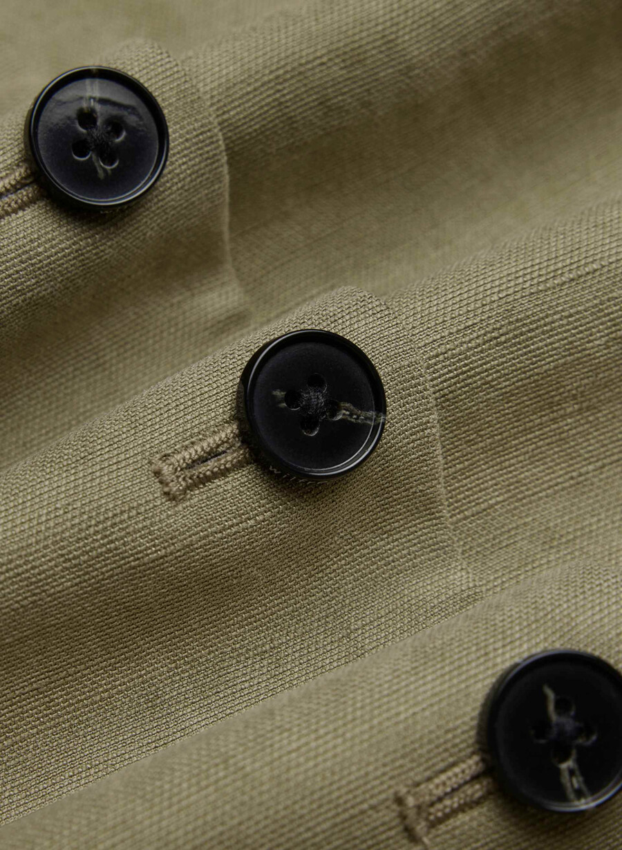 cruiselinen aria kleid sundried olive