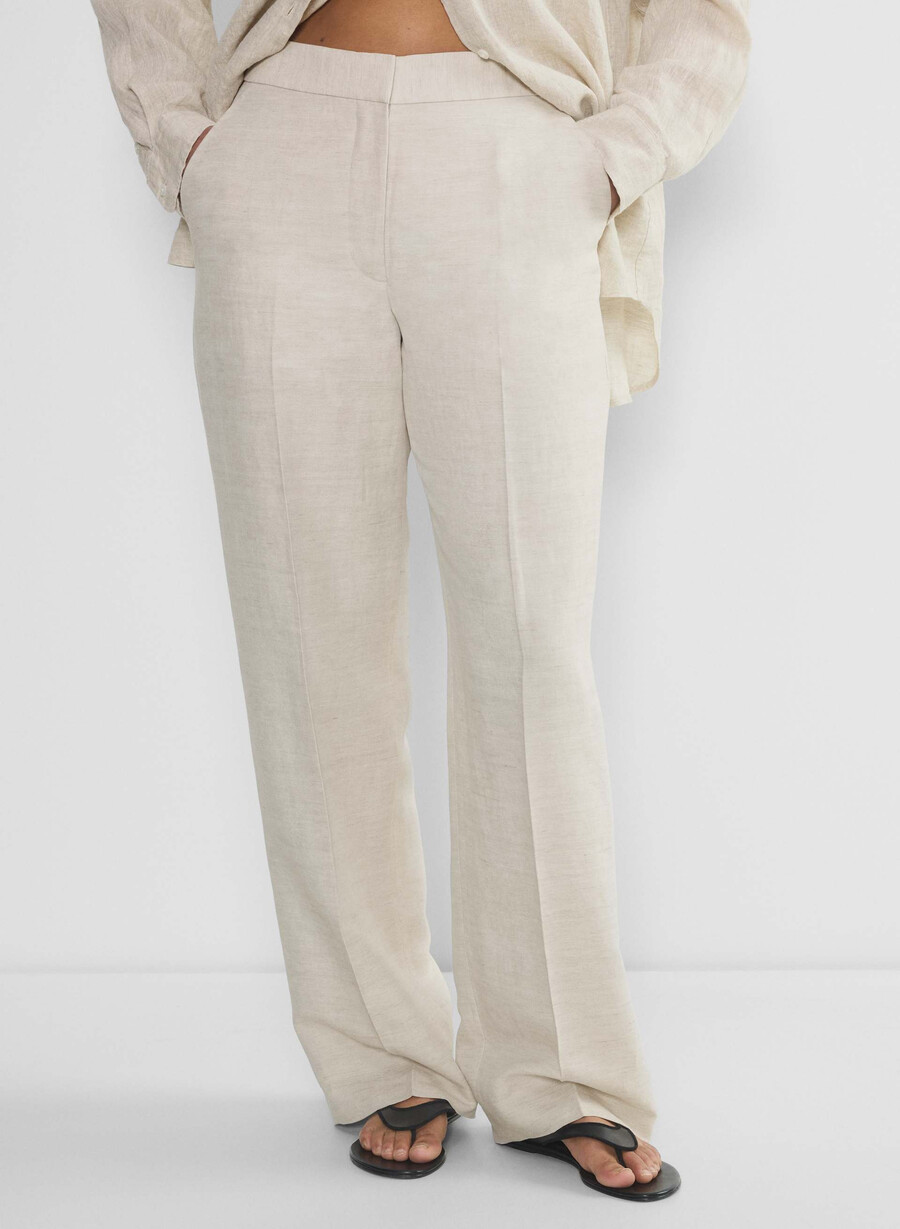 die limitless pant curve-fit - cruiselinen natural ecru