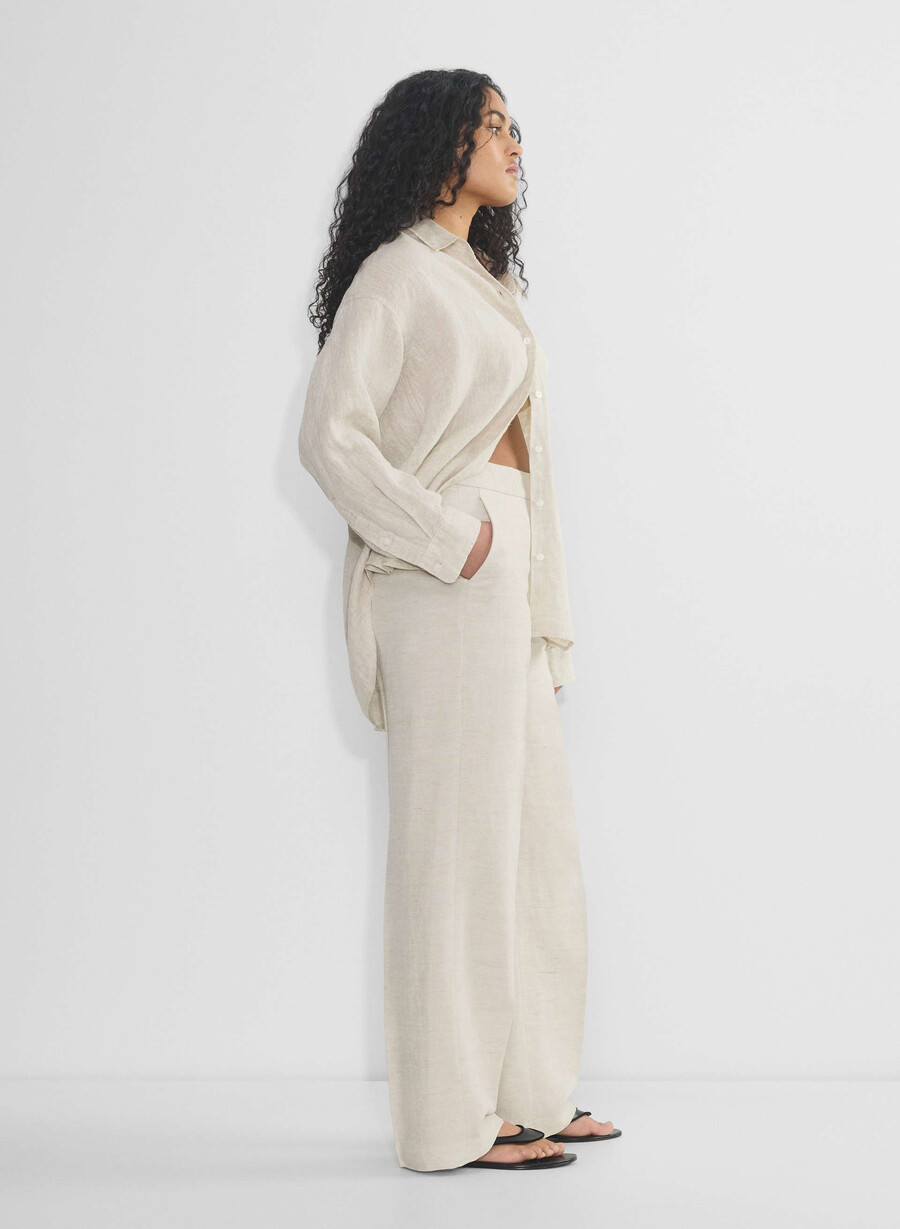 die limitless pant curve-fit - cruiselinen natural ecru