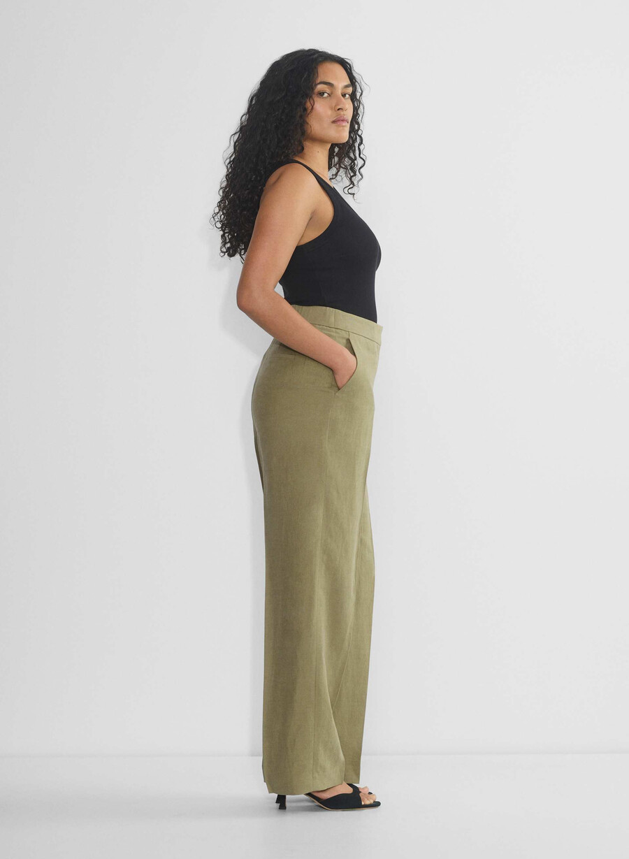 die limitless pant curve-fit - cruiselinen sundried olive