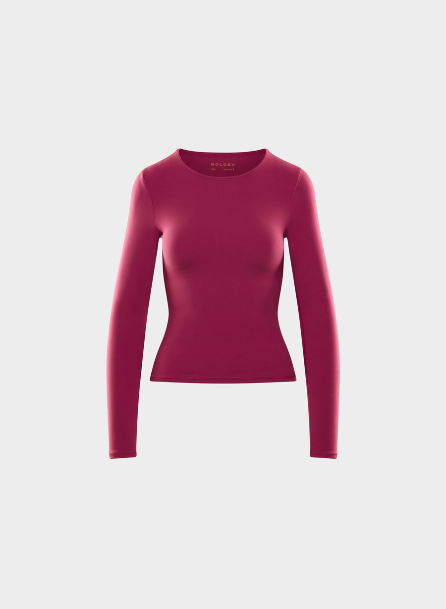 butter new essential langarmshirt juicy rose