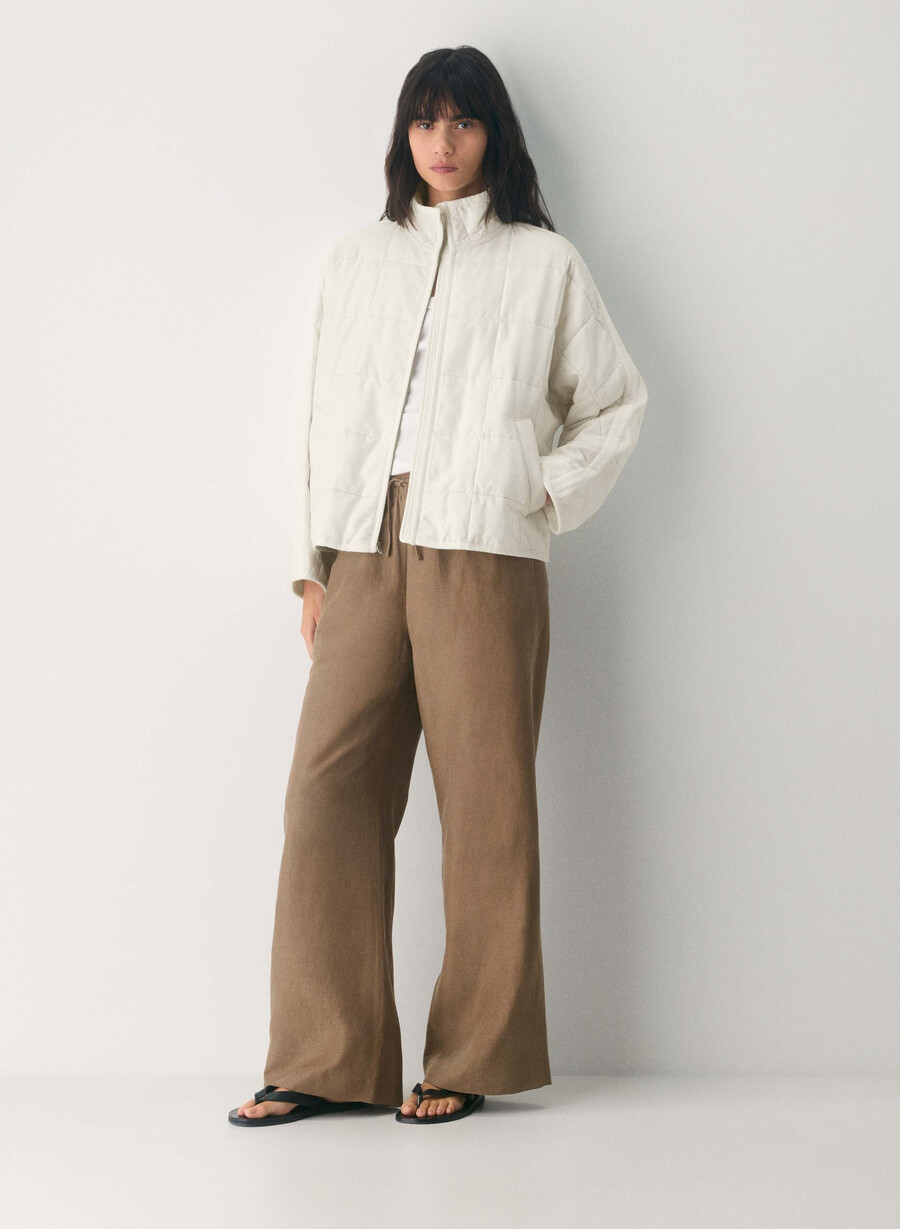 remote jacket light birch
