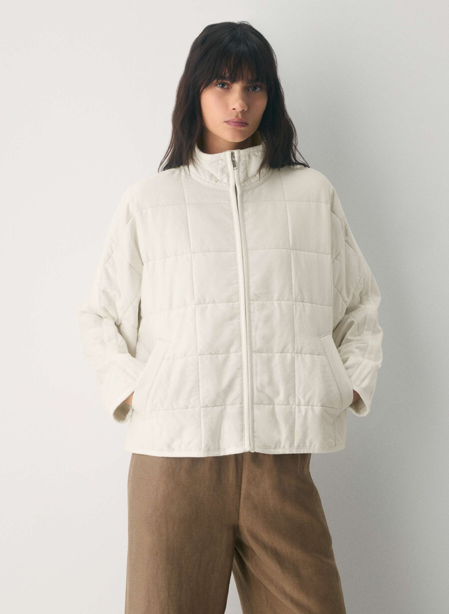 remote jacket light birch