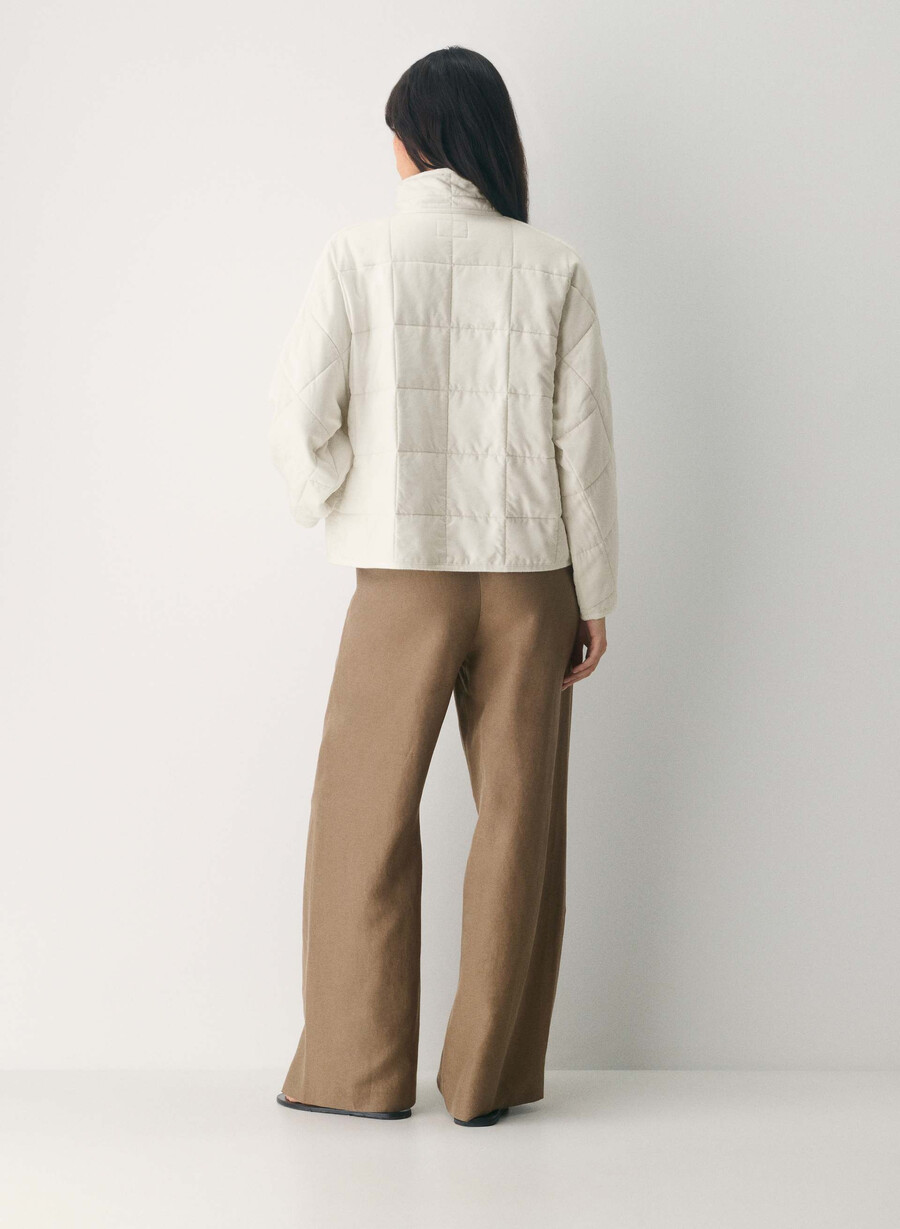 remote jacket light birch
