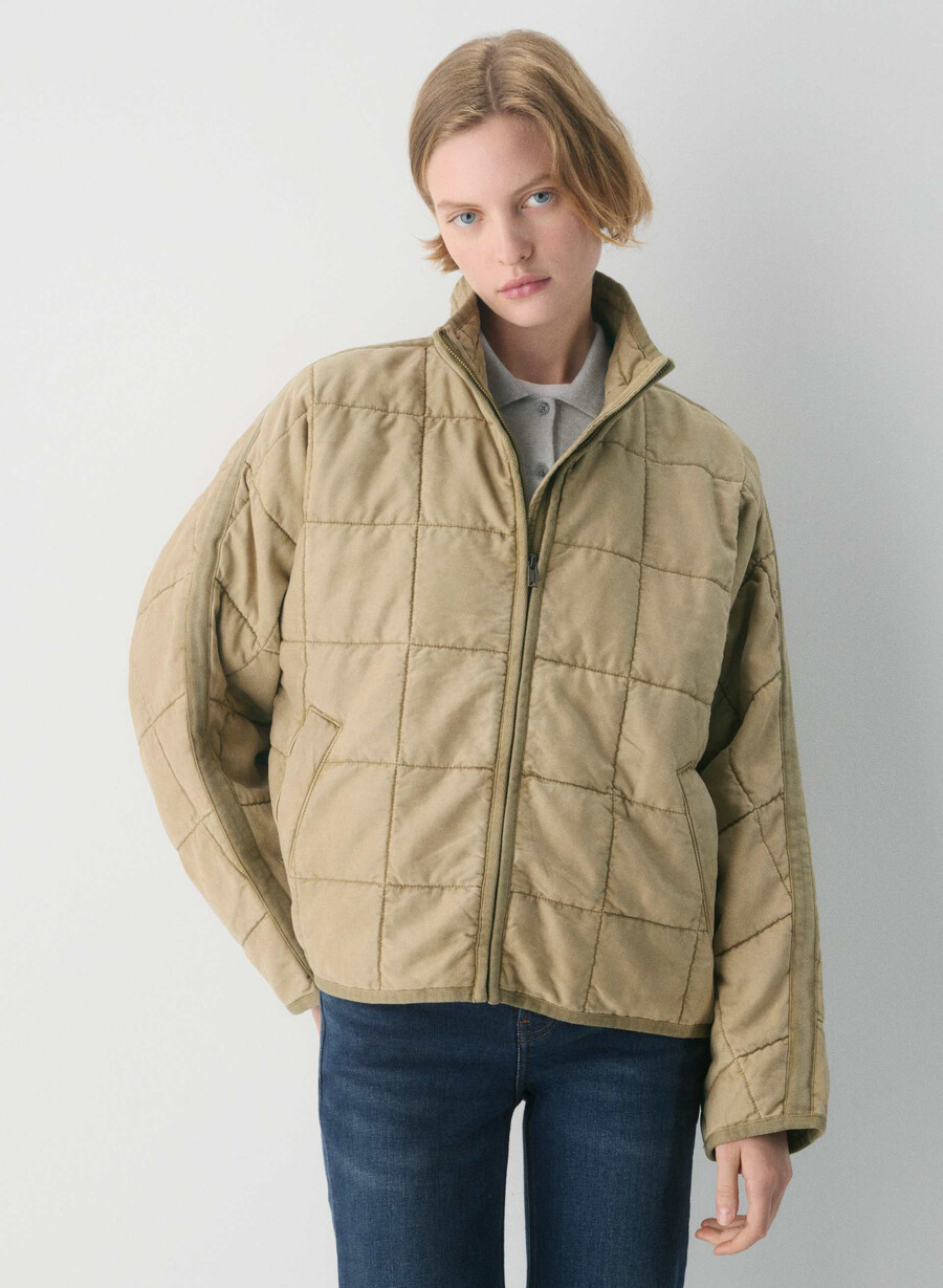 remote jacket lived-in tan khaki