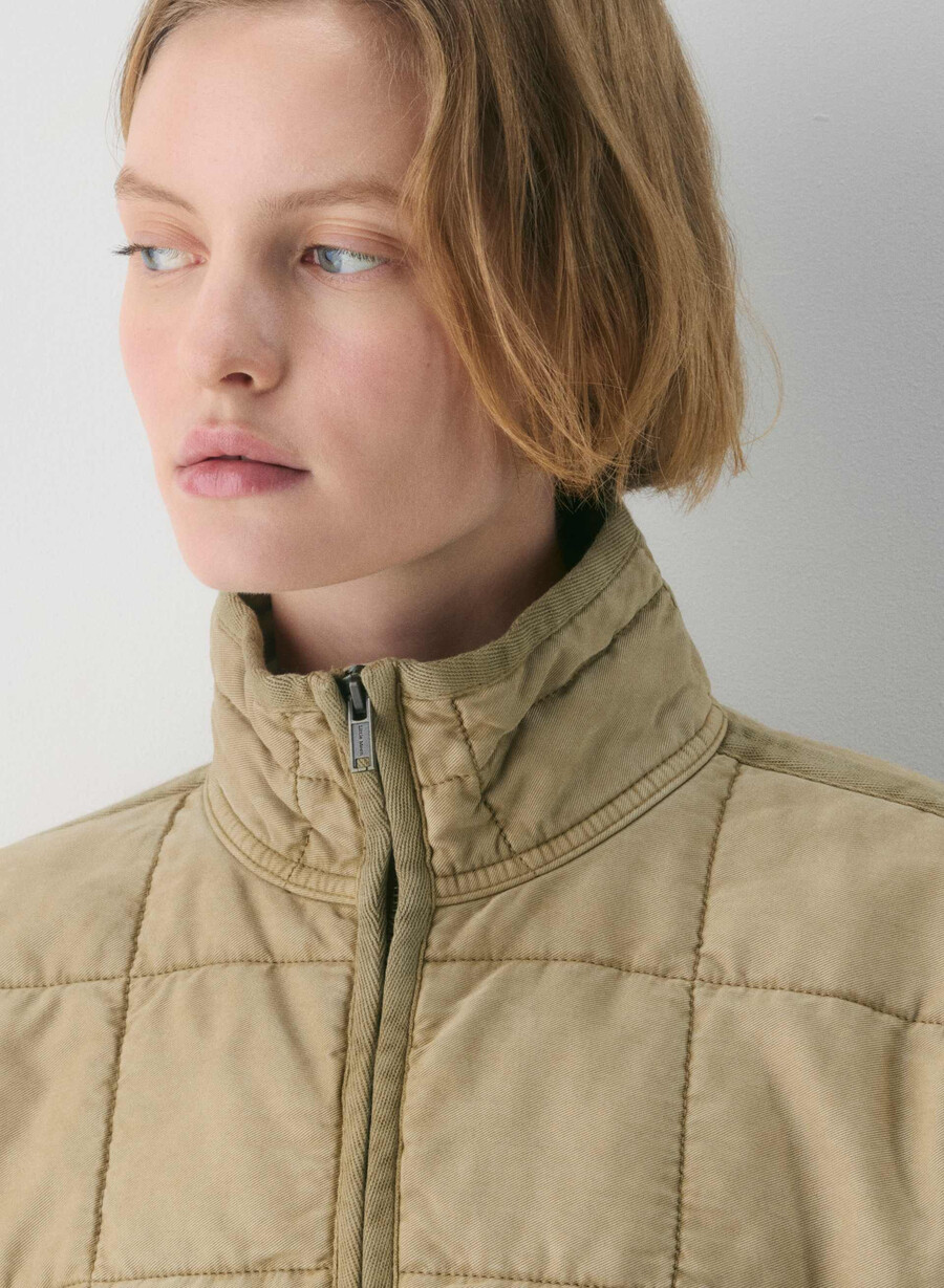 remote jacket lived-in tan khaki