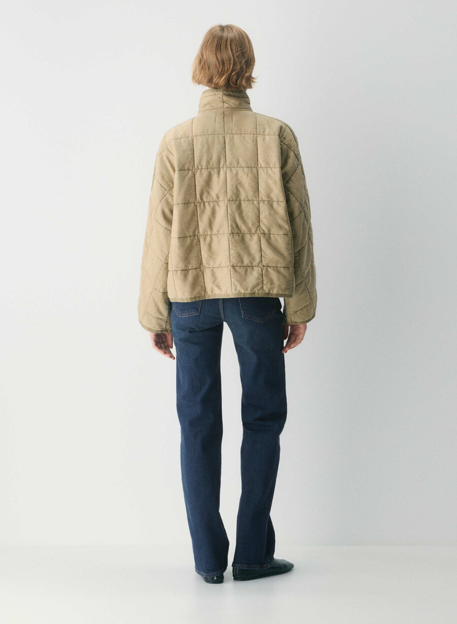 remote jacket lived-in tan khaki