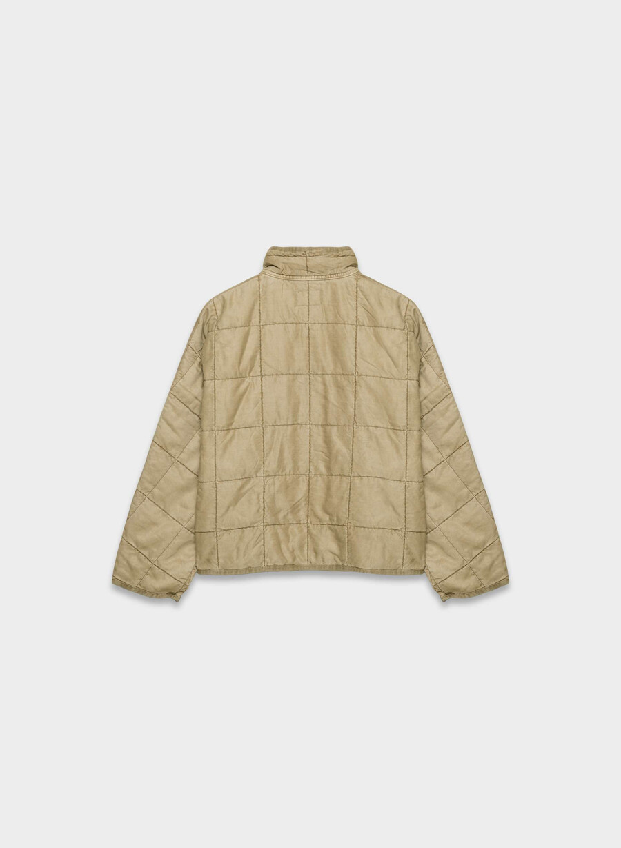 remote jacket lived-in tan khaki
