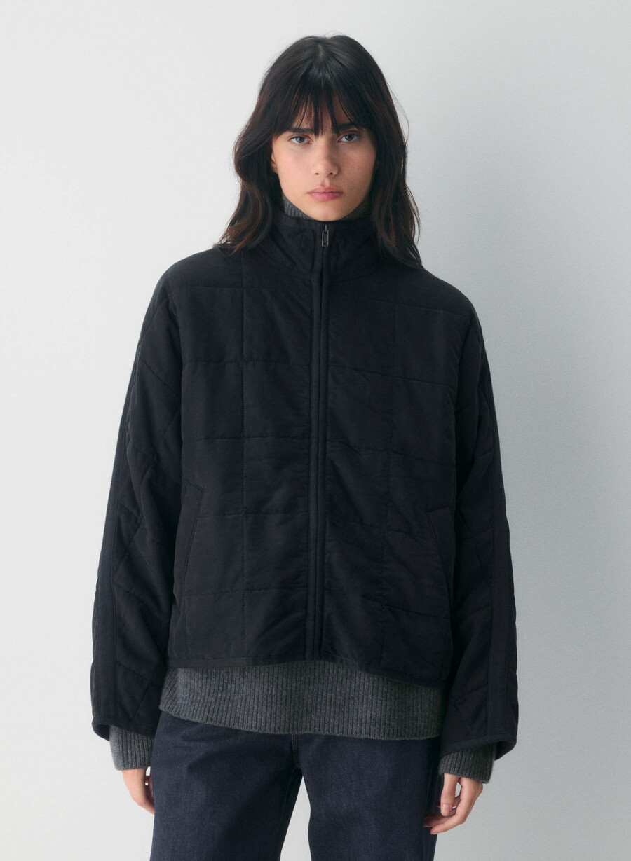 remote jacket sonnenverblichenes schwarz