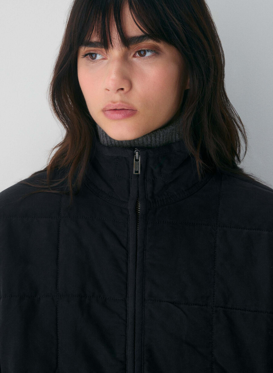 remote jacket sonnenverblichenes schwarz