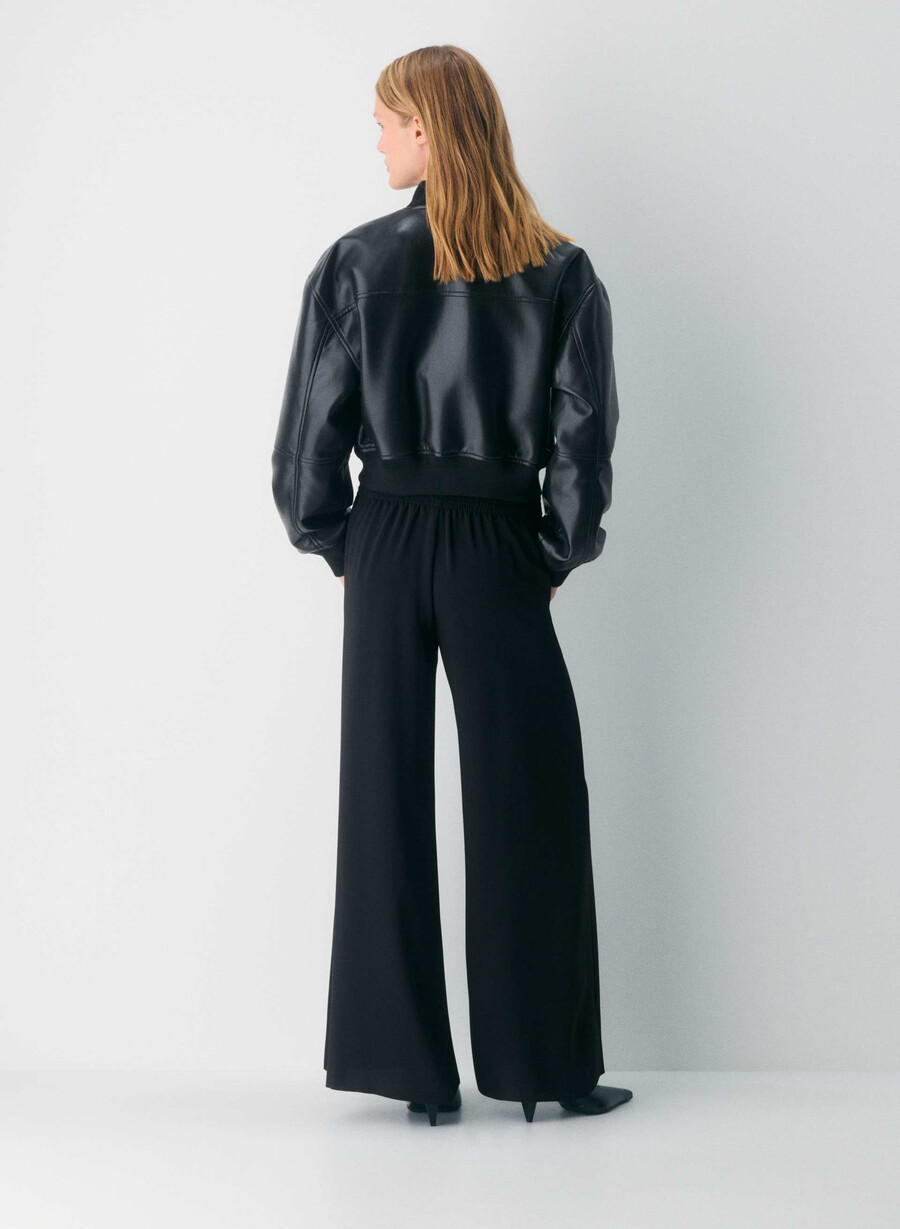 parker palazzo hose - studio drape schwarz