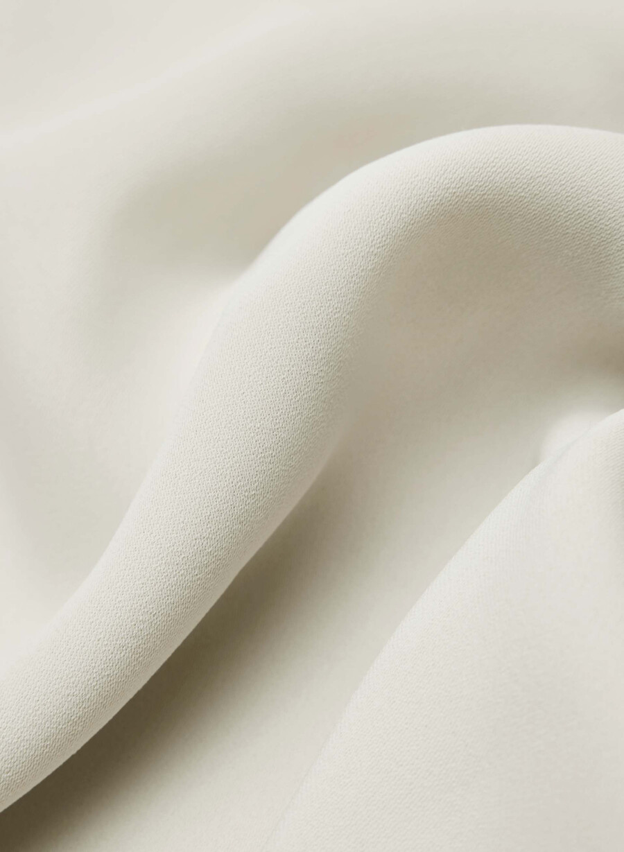 parker palazzo hose - studio drape matte pearl