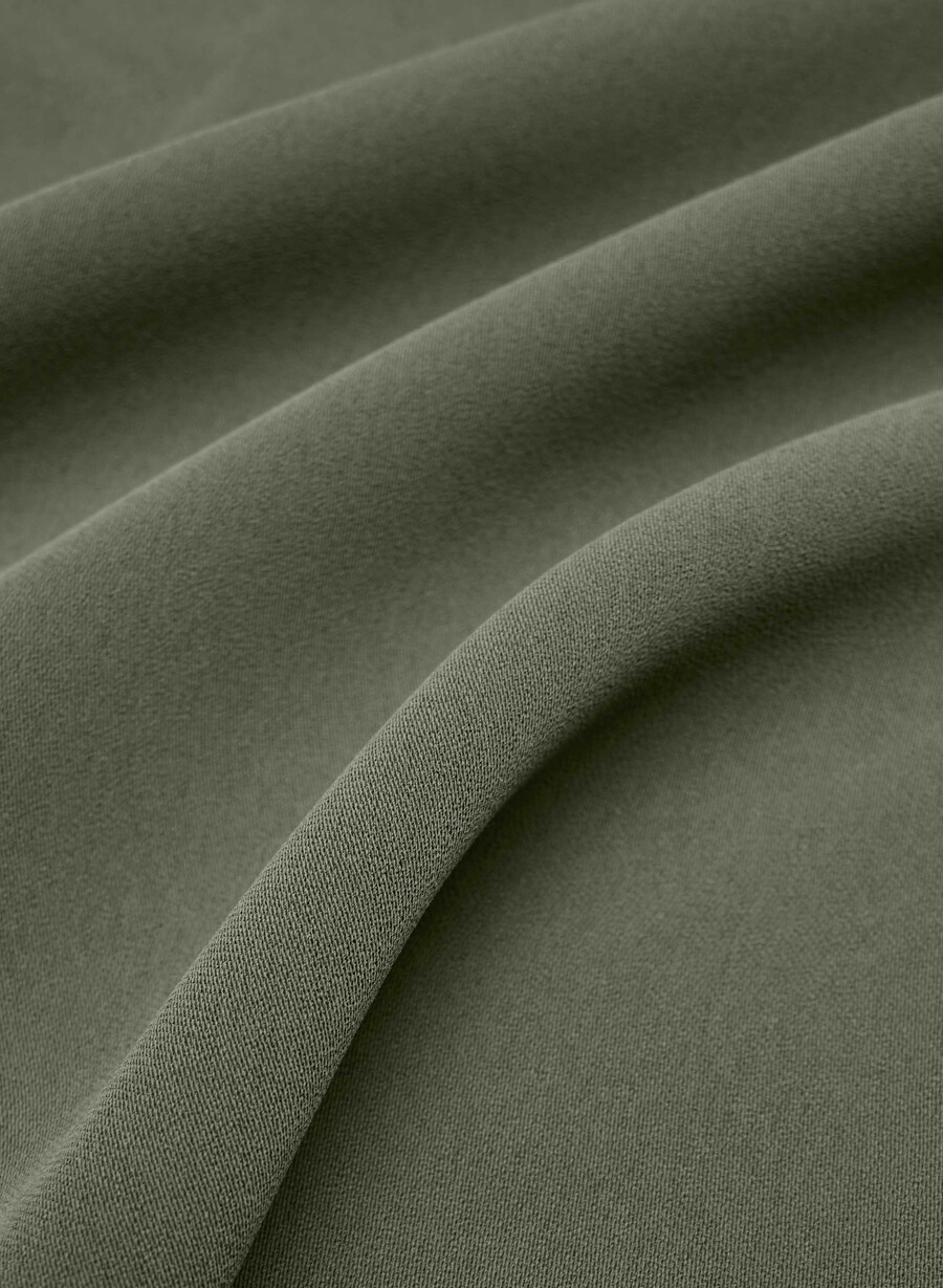 parker palazzo hose - studio drape dunkeloliv