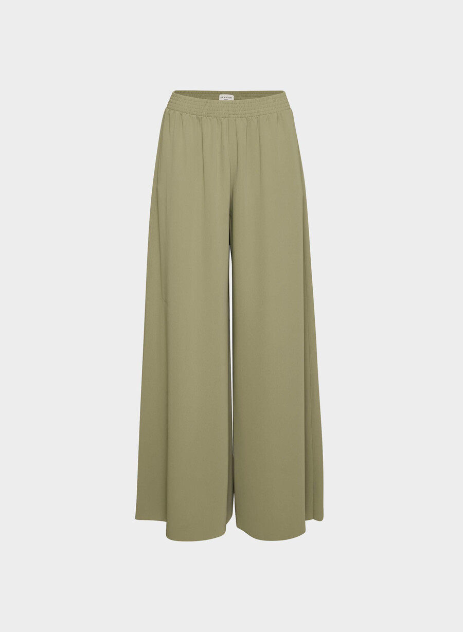 parker palazzo hose - studio drape sundried olive