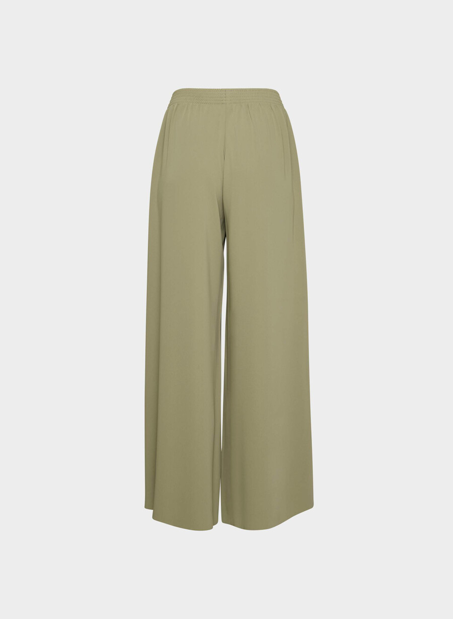 parker palazzo hose - studio drape sundried olive