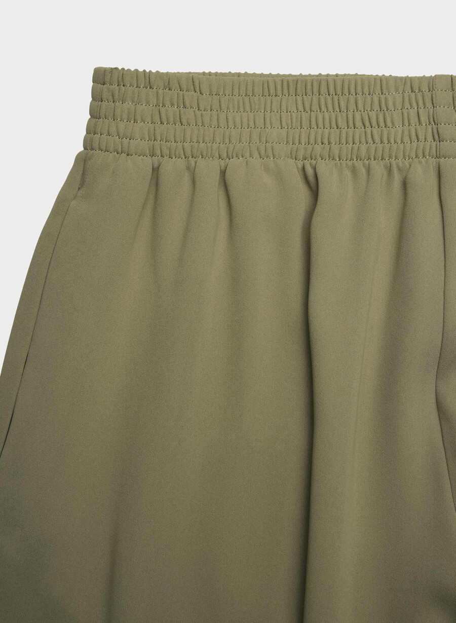 parker palazzo hose - studio drape sundried olive