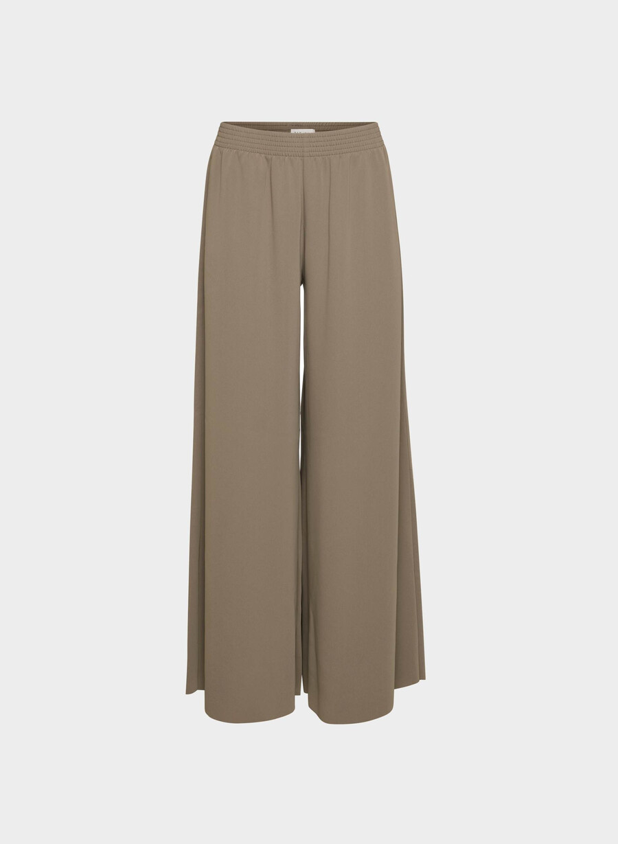 parker palazzo hose - studio drape cola taupe