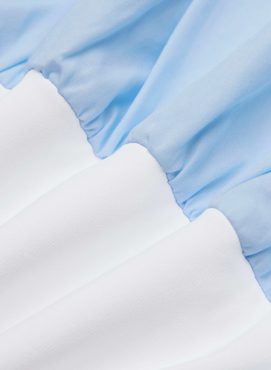segment popeline kleid skyline bl brt weiss
