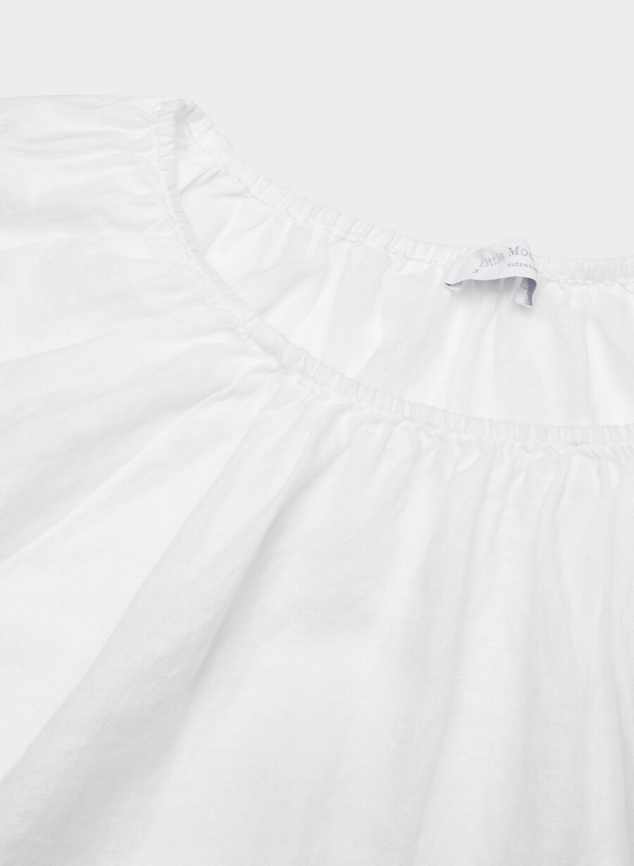 fiore leinenbluse weiss