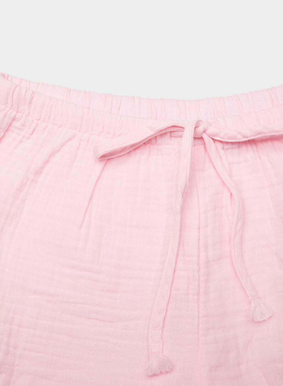 airplush cotton villa short villa pink