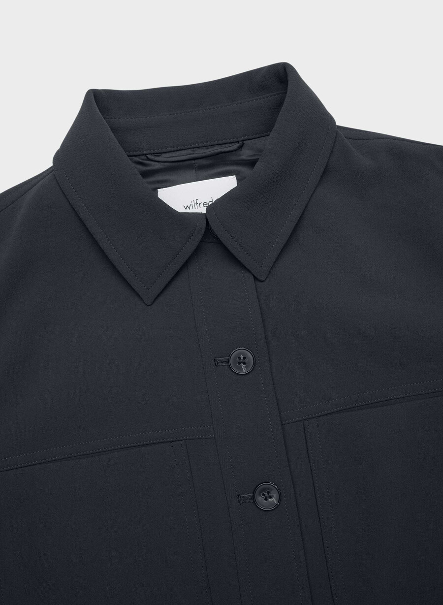 kurze kurze jacke - crepette dunkelblau