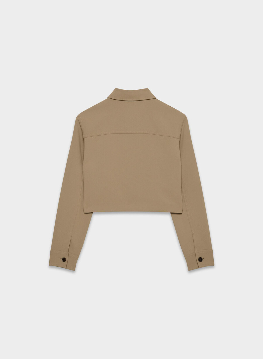 kurze kurze jacke - crepette folio braun