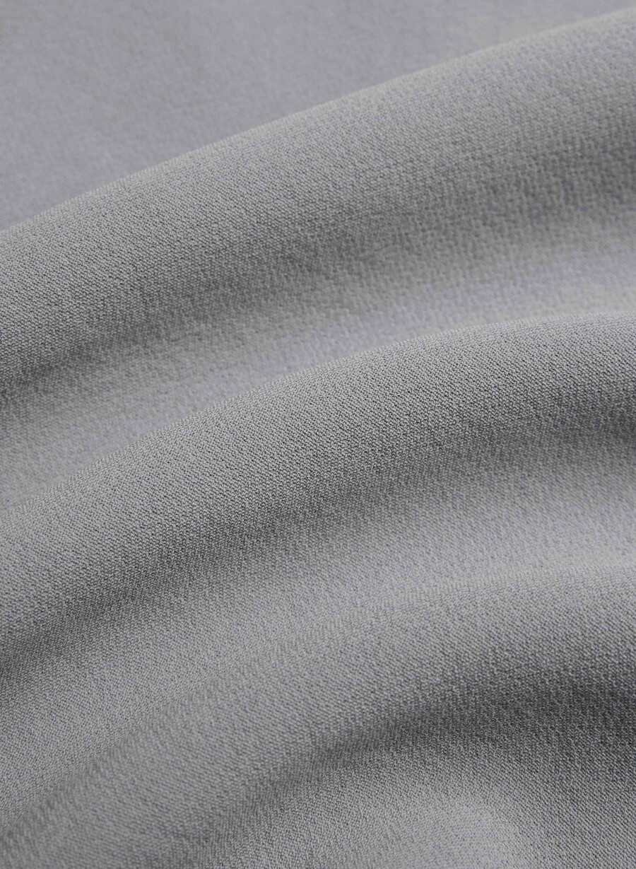 kurze kurze jacke – crepette riverstone grau