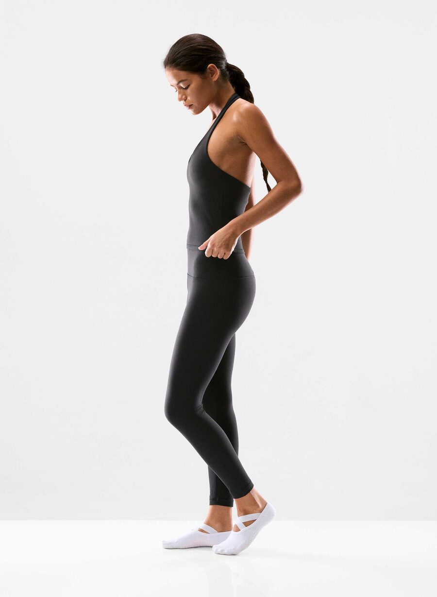 butter prime halter sporttank schwarz
