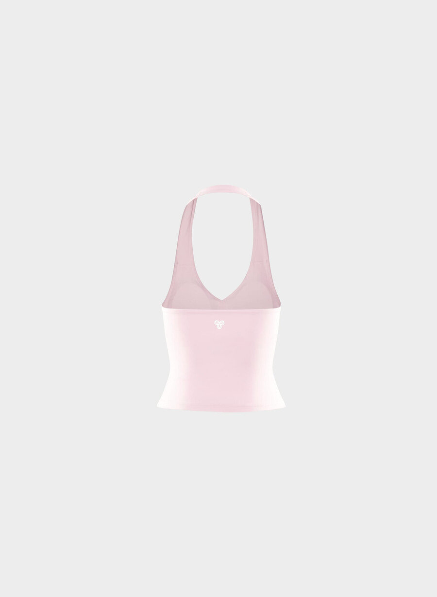 butter prime halter sporttank villa pink