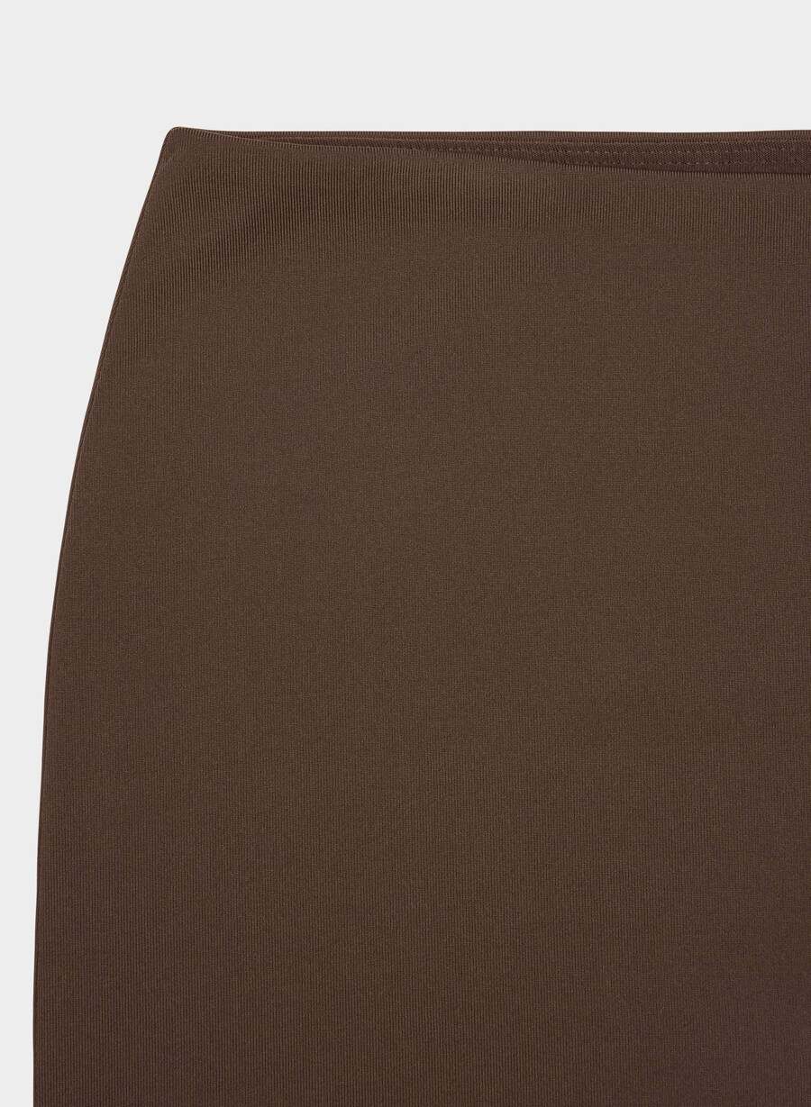 original contour request micro tube skort rich mocha brown