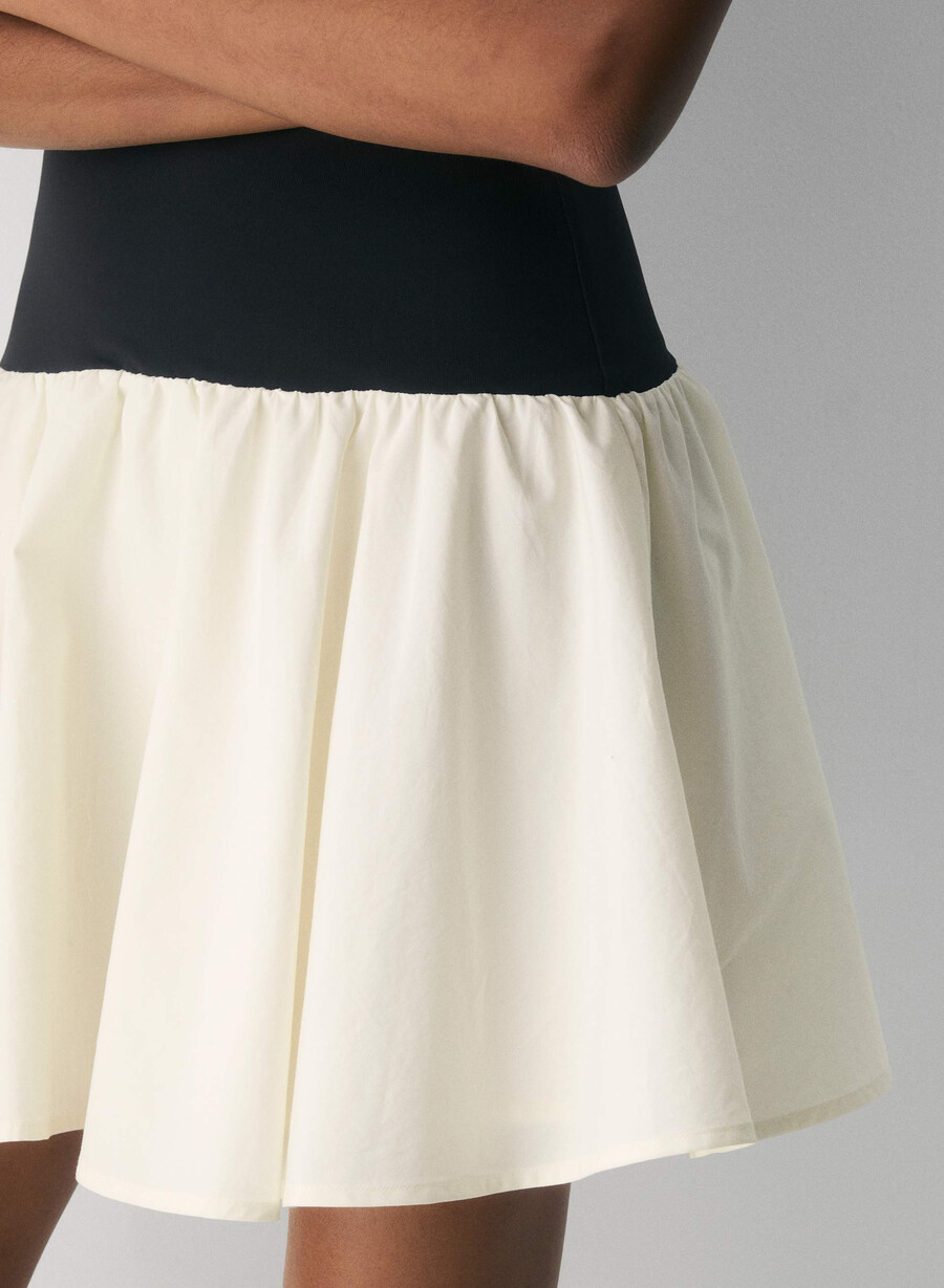 privates popeline-kleid hellbirbirkeschwarz