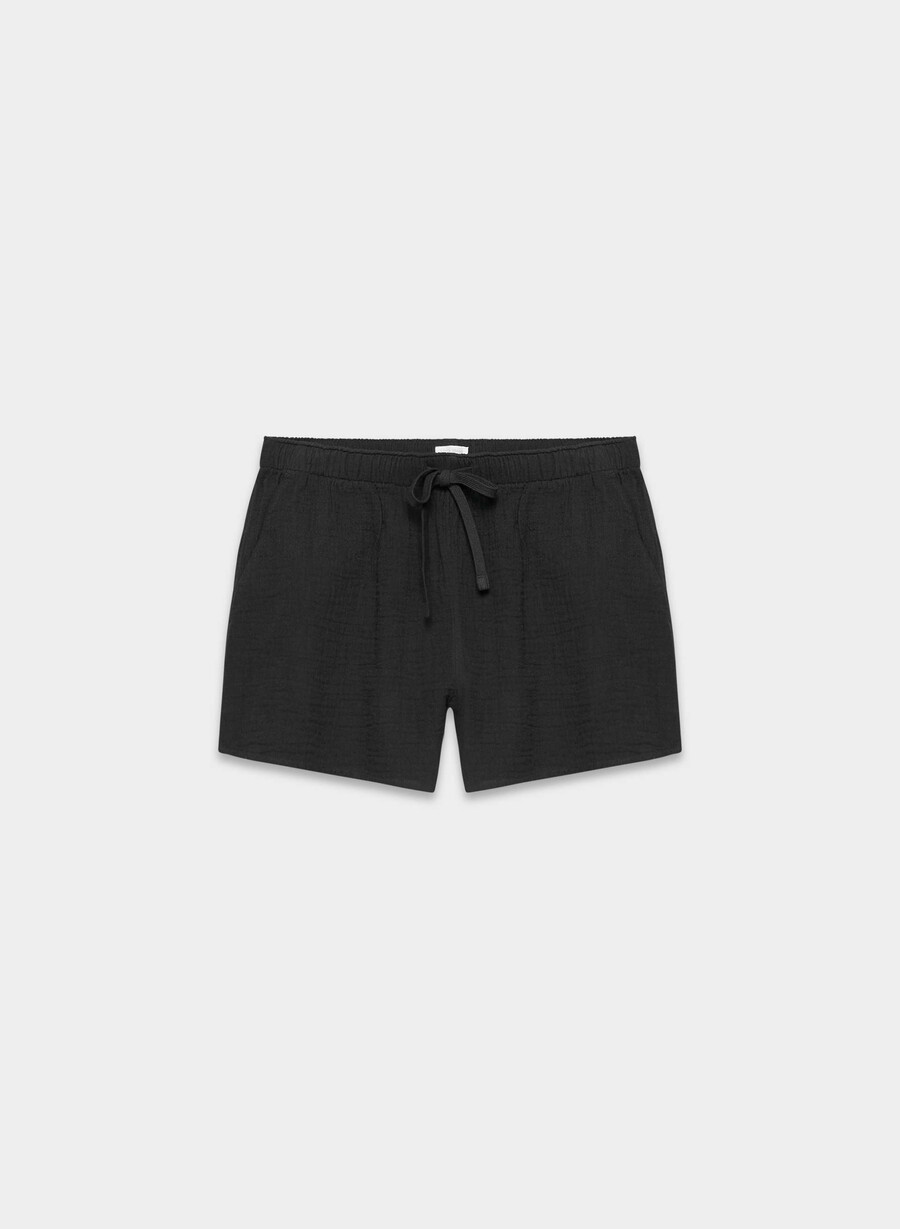 airplush cotton sail short schwarz