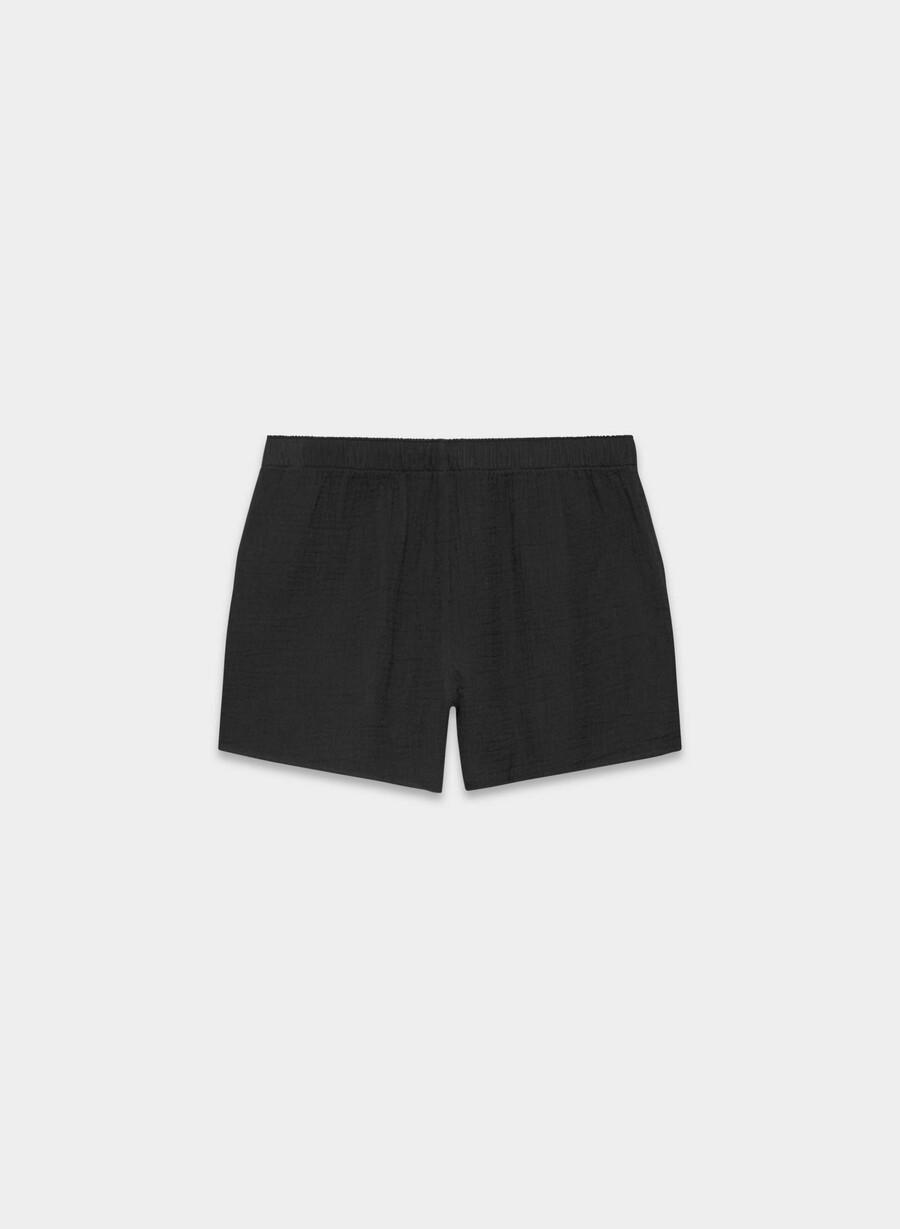 airplush cotton sail short schwarz