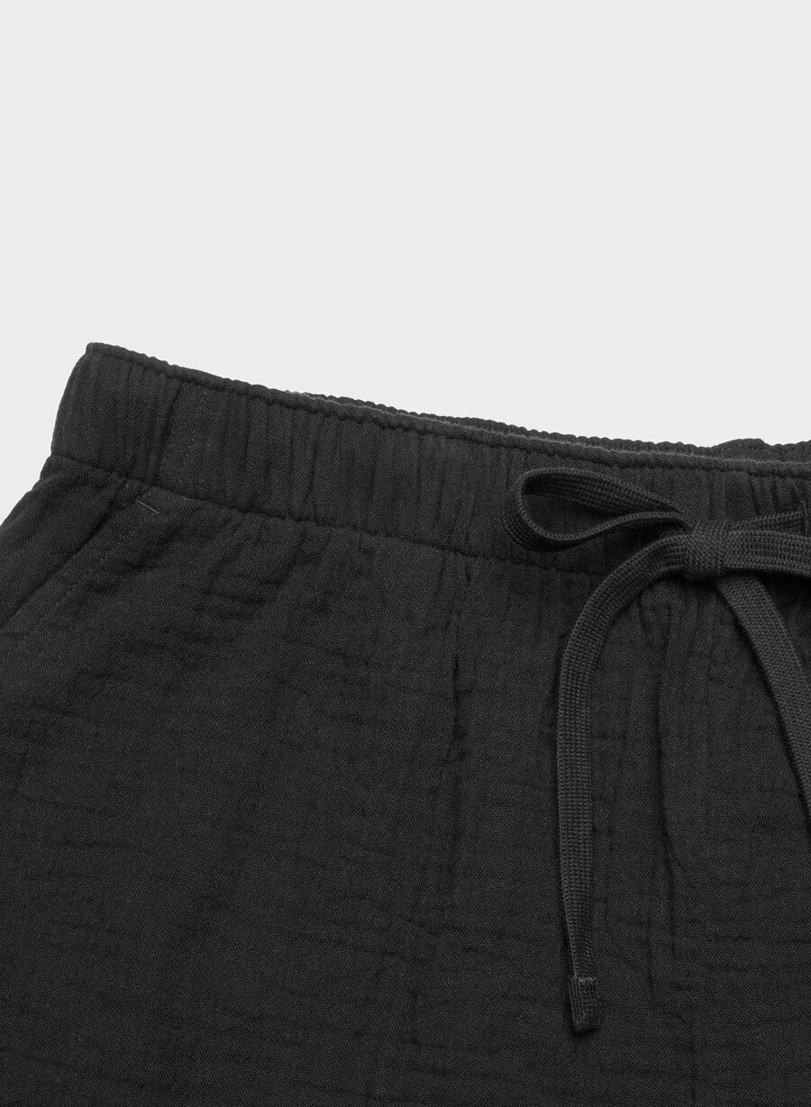 airplush cotton sail short schwarz