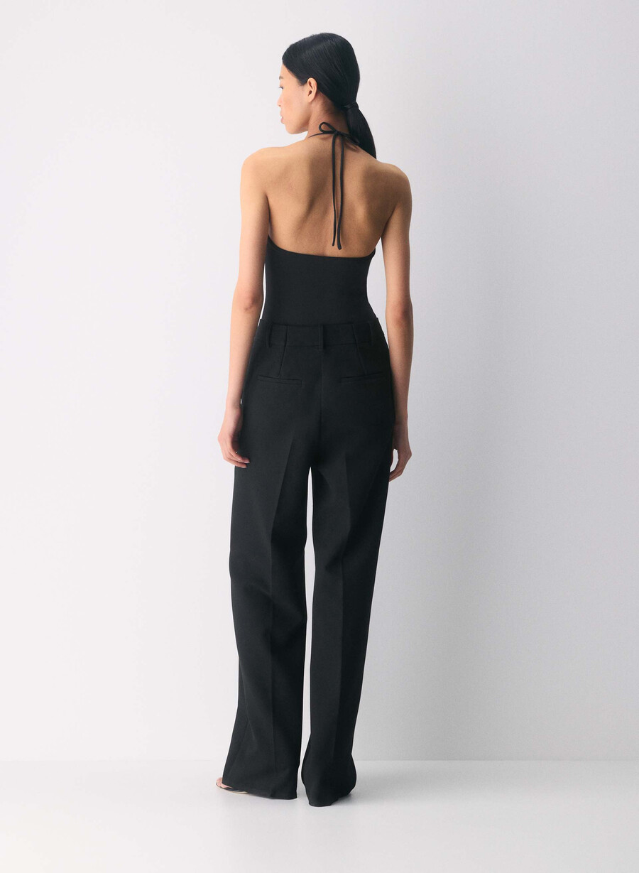 original contour grace neckholder-top schwarz
