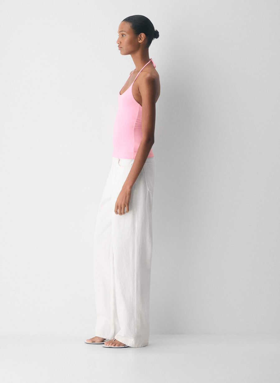 original contour grace neckholder-top jellybean pink