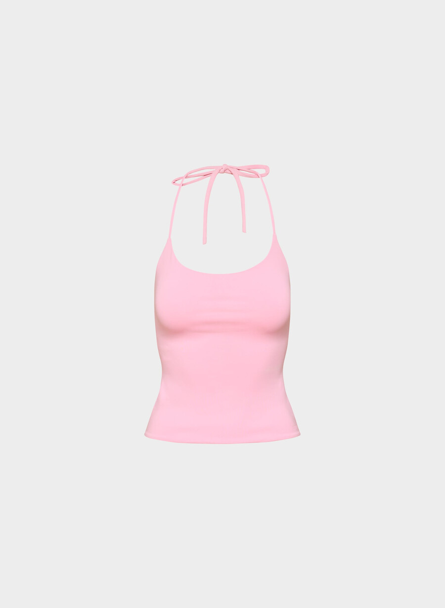 original contour grace neckholder-top jellybean pink