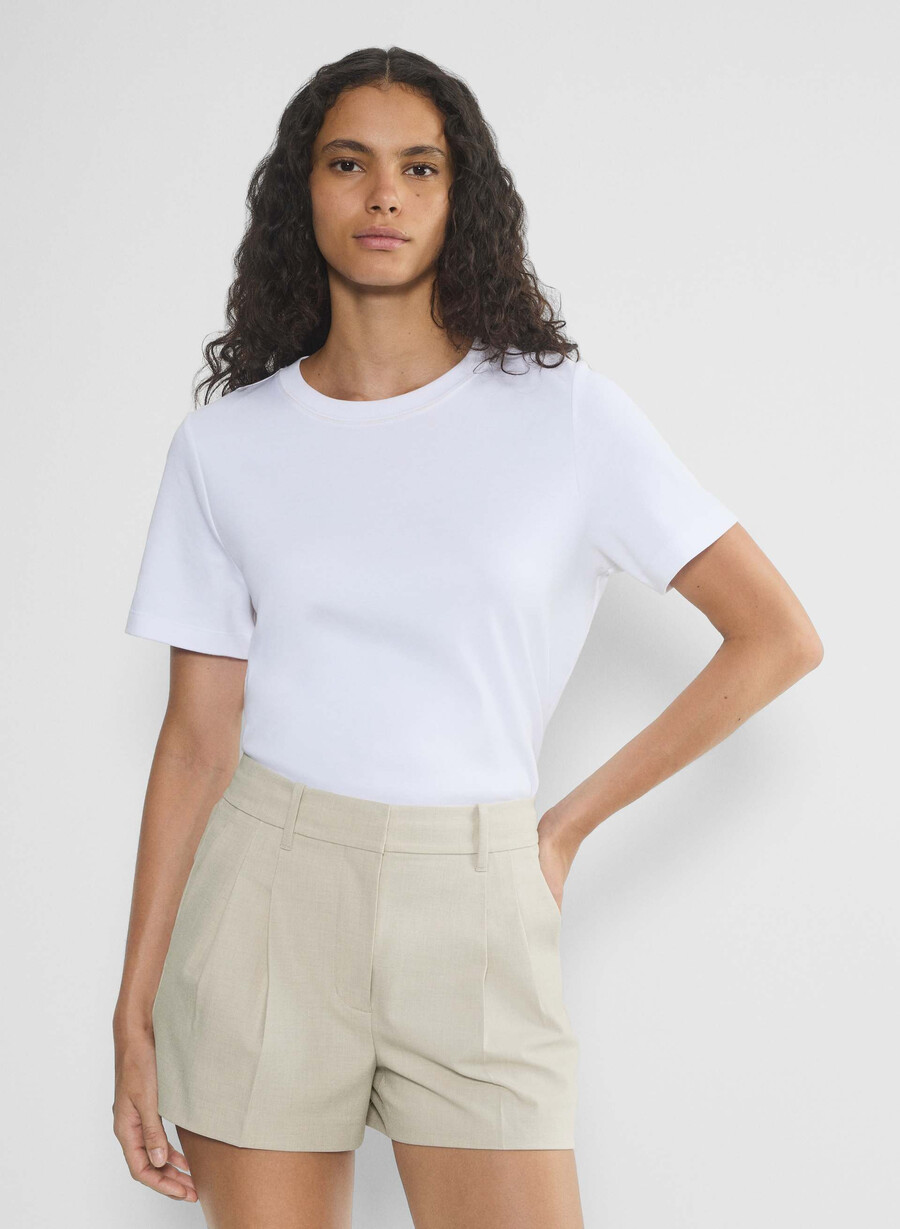 the effortless short mini - reessential light heather matte pearl