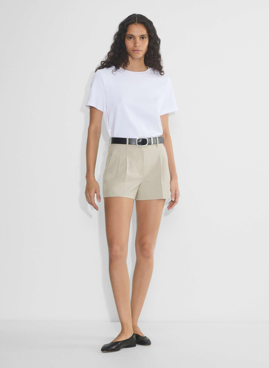 the effortless short mini - reessential light heather matte pearl
