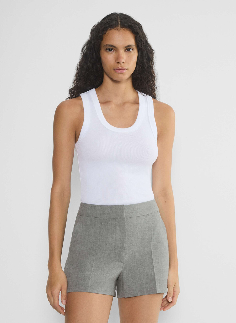 the limitless short mini - reessential light heather dark grey