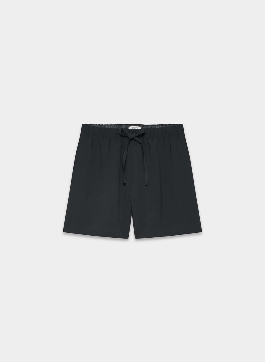 lodge short mid-thigh - crepette schwarz