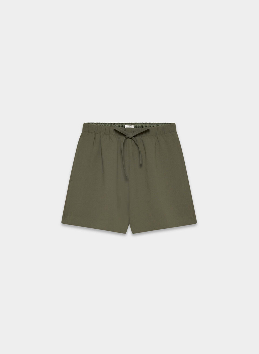 lodge short mid-thigh - crepette dunkeloliv